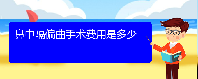 (貴陽(yáng)治療鼻中隔偏曲好的方法)鼻中隔偏曲手術(shù)費(fèi)用是多少(圖1)