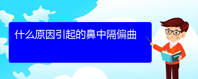 (貴陽看鼻中隔偏曲到醫(yī)院看哪個(gè)科)什么原因引起的鼻中隔偏曲(圖1)