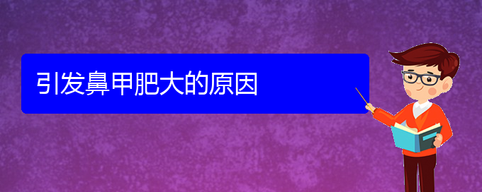 (貴陽(yáng)出名的治鼻甲肥大醫(yī)院)引發(fā)鼻甲肥大的原因(圖1)