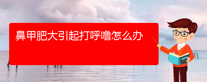 (貴陽(yáng)鼻科醫(yī)院掛號(hào))鼻甲肥大引起打呼嚕怎么辦(圖1)