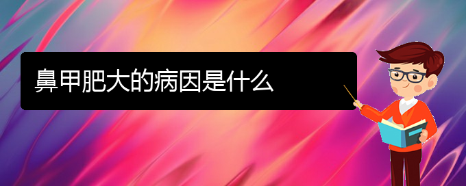 (貴陽(yáng)治療鼻甲肥大要多少錢)鼻甲肥大的病因是什么(圖1)