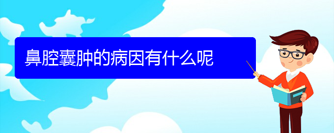 (貴陽(yáng)看鼻腔乳頭狀瘤有那些方法)鼻腔囊腫的病因有什么呢(圖1)