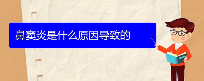 (貴陽治鼻竇炎厲害的醫(yī)院)鼻竇炎是什么原因?qū)е碌?圖1)